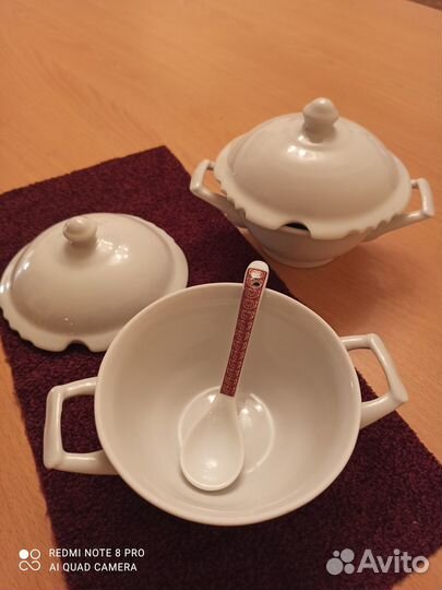 Соусники / мини бульонницы Дулевский фарфор