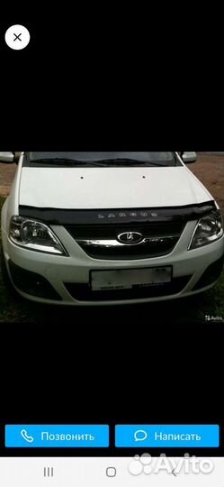 Дефлектор капота лада ларгус