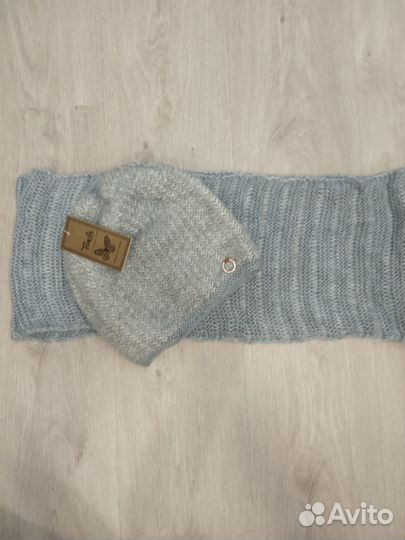 Шапка+снуд. Комплект