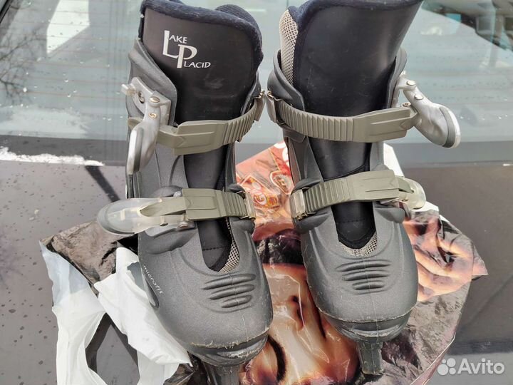 Коньки детские раздвижные размер 30,31,32