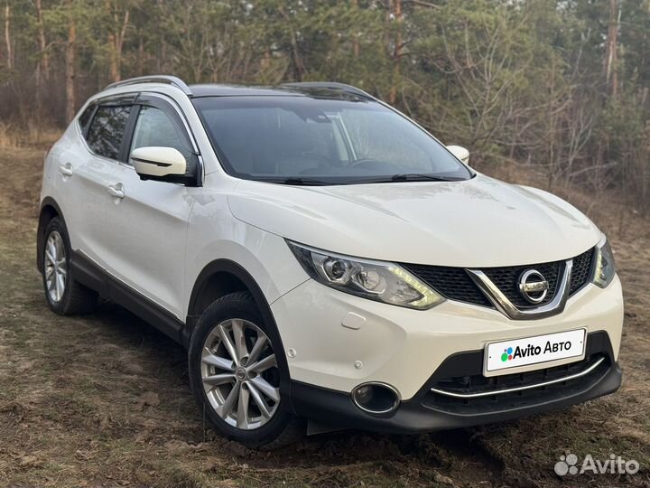 Nissan Qashqai 2.0 CVT, 2014, 165 500 км