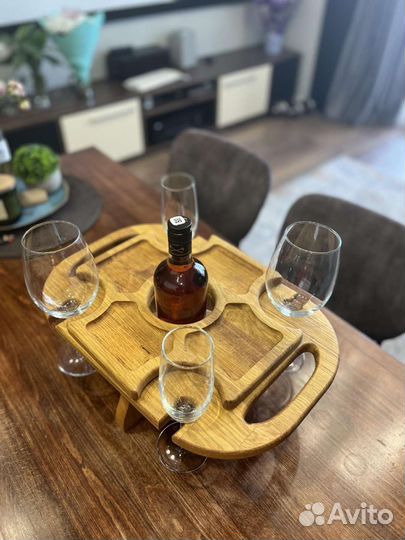 Винный столик и менажница