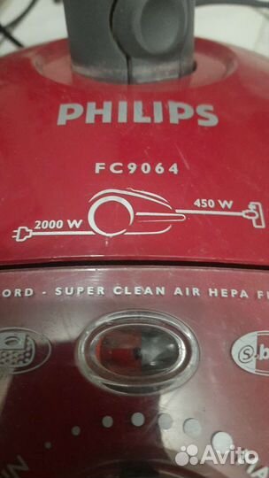 Моющий пылесос philips FC9064