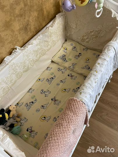 Бортики в кроватку высокие