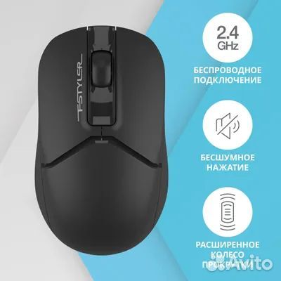Мышь A4Tech Fstyler FG12S беспроводная