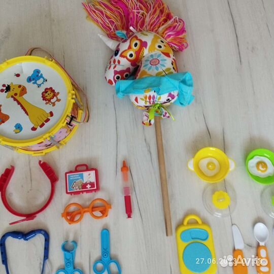 Развивающие игрушки пакетом