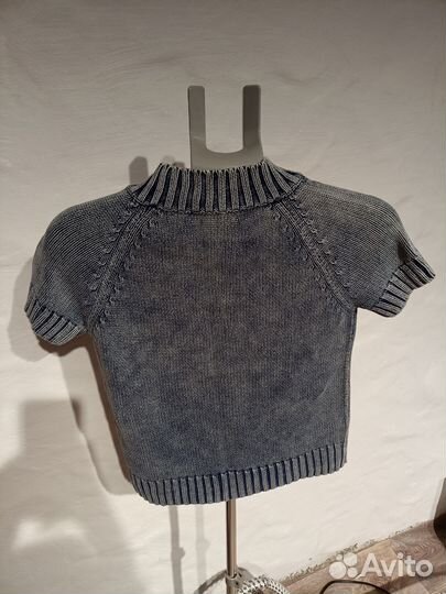 Вязанная детская кофта