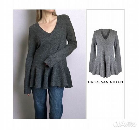 Dries VAN noten Кашемировый свитер