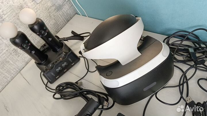 Шлем sony ps4 vr + move+ камера
