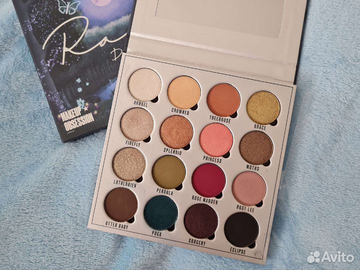 Палетка теней для век makeup obsession rady dusk