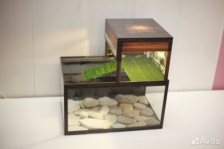 Террариум для красноухой черепахи