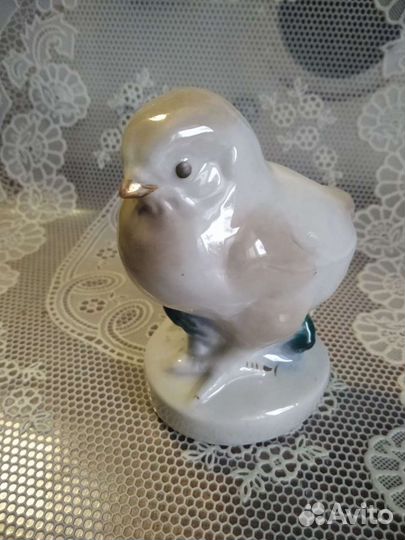 Фарфор ссср, старая Гжель, Цыпленок