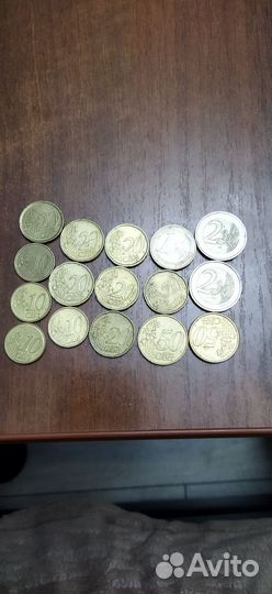 Монеты центы европы