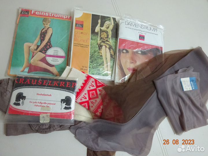 Чулки колготки винтаж СССР