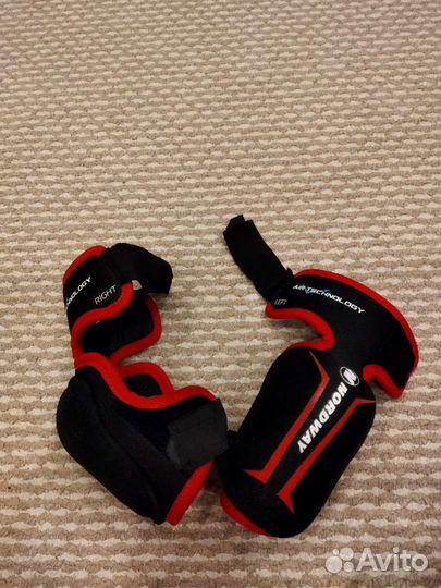 Налокотники хоккейные детские