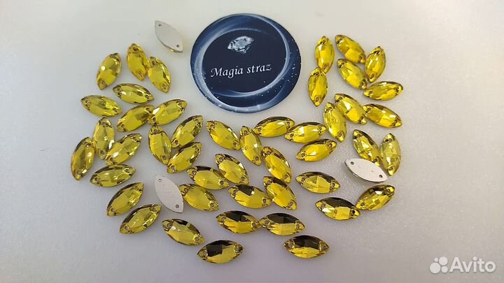 Стразы пришивные