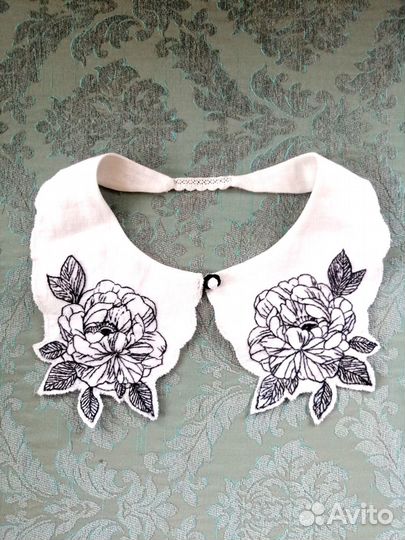 Воротник накладной с вышивкой