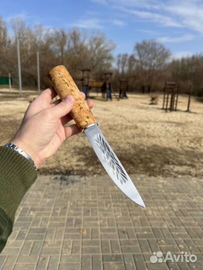Нож якутский охотничий