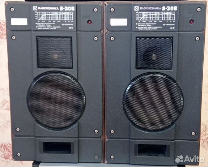 Акустические колонки radiotehnika S-30B