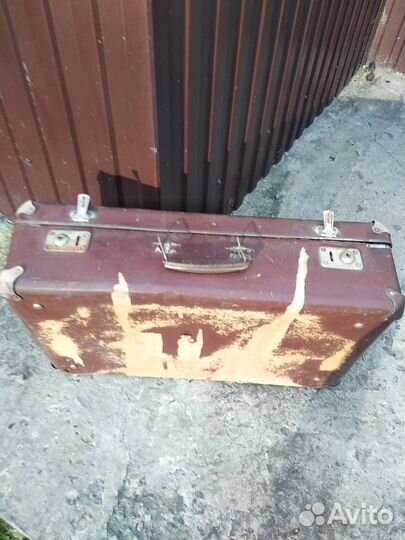 Чемодан старинный СССР большой