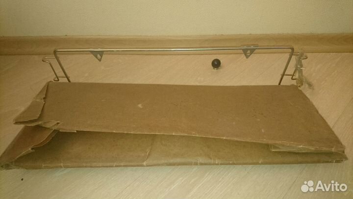 Полка для ванны с зеркалом