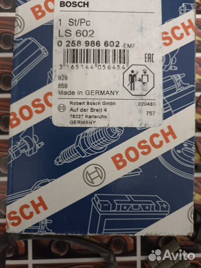 Bosch 0258986507 Датчик кислорода