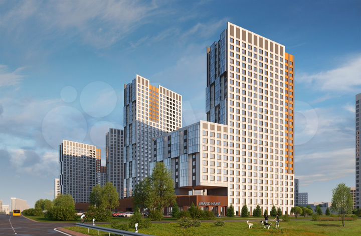 2-к. квартира, 59,5 м², 16/26 эт.