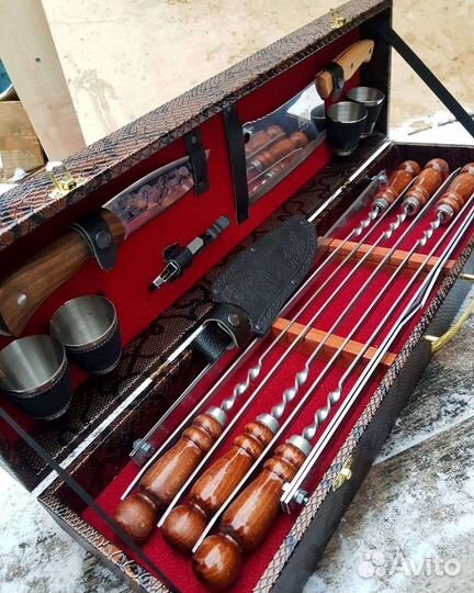 Шашлычный набор Адлер