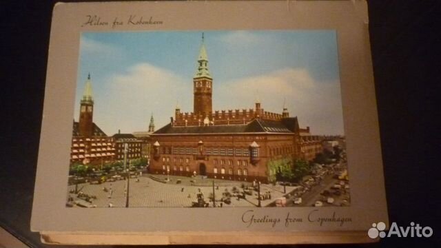 Открытки-гармошки (импортные времен СССР)