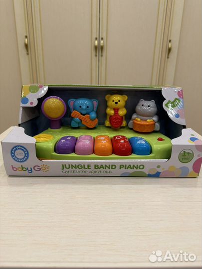 Детское пианино / синтезатор BabyGo Джунгли