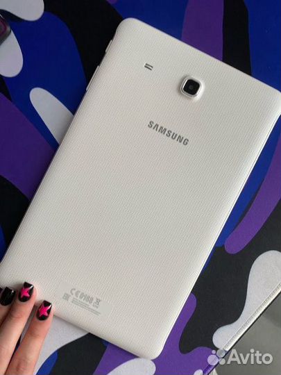 Планшет Samsung Tab E 9.6 Белый + стилус в подарок