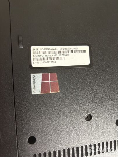 Ноутбук packard Bell
