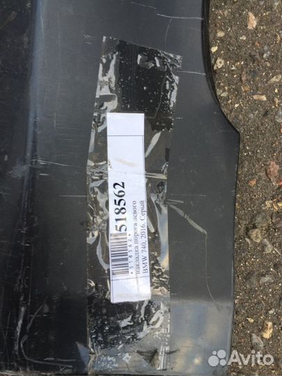 Накладка порога левая Bmw 7 G11 2015-Нв