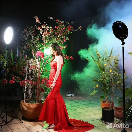 Круглый видео свет Viltrox VL-500T 25w