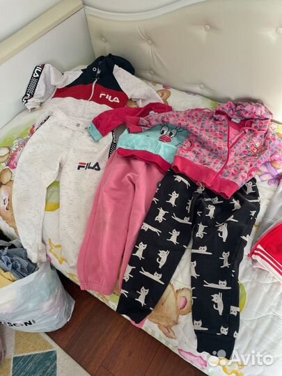 Детские вещи пакетом для девочек 104 110