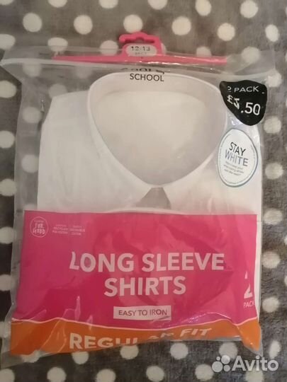 Белая рубашка George 12-13