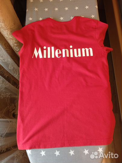 Футболка с надписью Миллениум