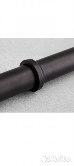 Гриф для штанги диам 30мм дл 130см с зажимами