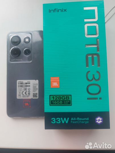 Infinix NOTE 30i, 8/128 ГБ