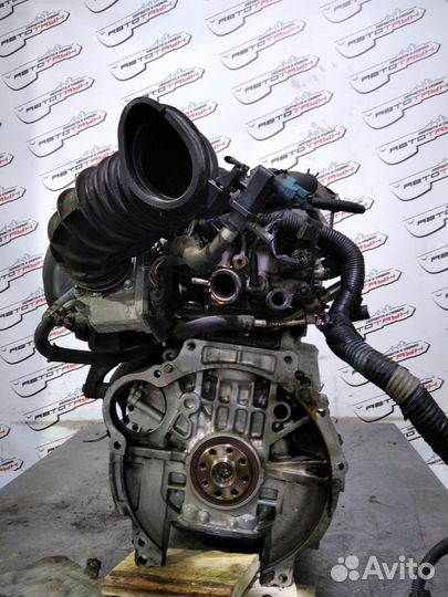 Двигатель toyota pontiac 1ZZ-FE. vista ardeo voltz will VS wish. ZZT251 ZZV50 ZZV50G ZZW30 впуск пла