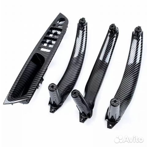 Накладки карбон ручки бмв Е70 Е71 Е72 X5 X6