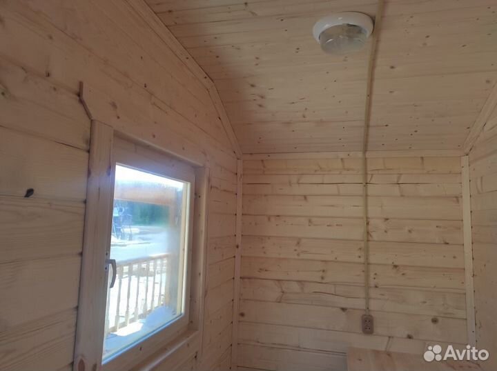 Мобильные бани из бруса под ключ