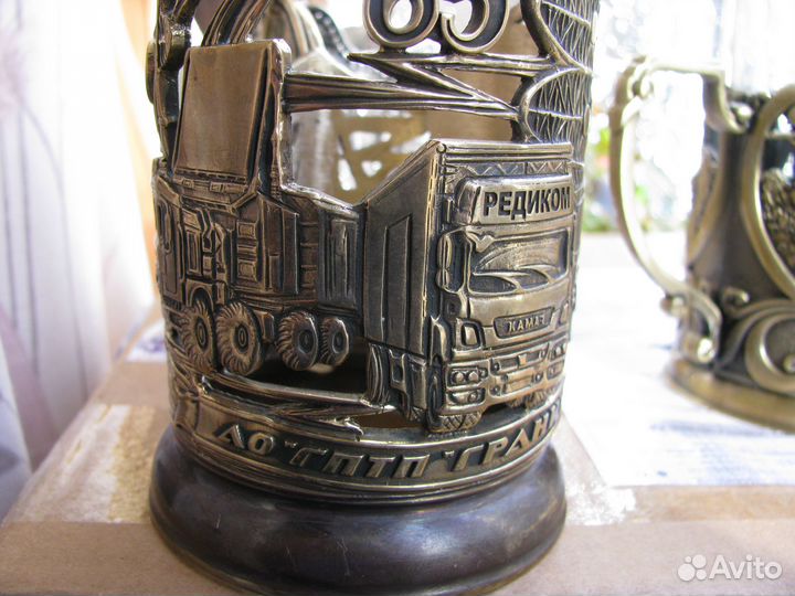 Подстаканники мельхиоровые