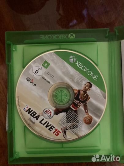 Диск NBA live 15 xbox one