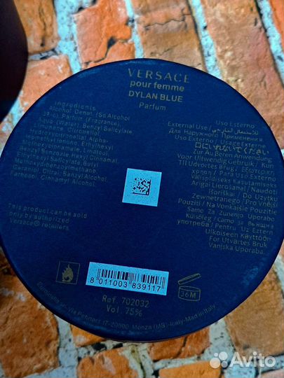 Духи женские Versace Dylan Blue pour femme Версаче