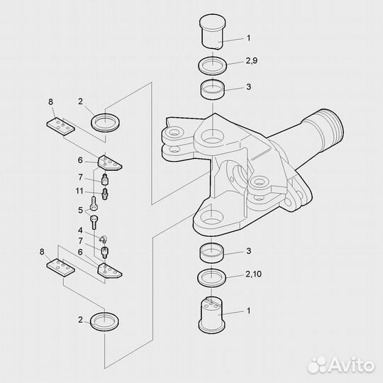 Втулка 5008600