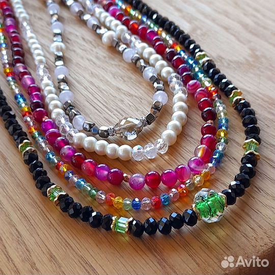 Колье,серьги