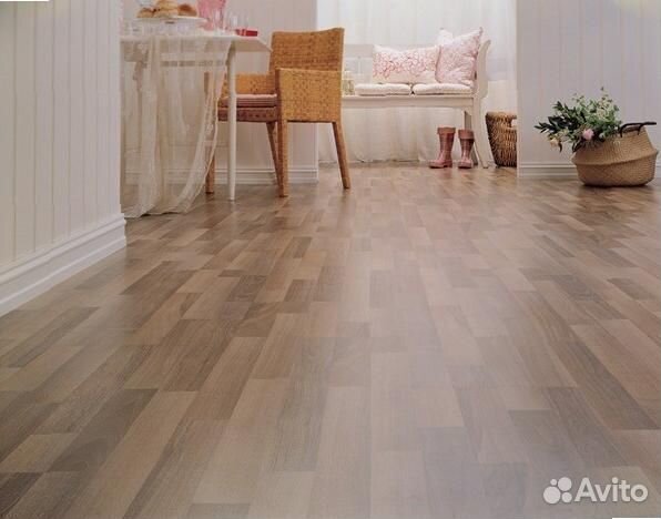 Линолеум с усиленным защитным слоем