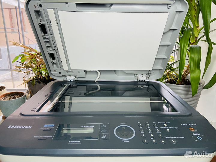 Мфу Samsung SCX-4824FN (пробег: 37.860 листов )