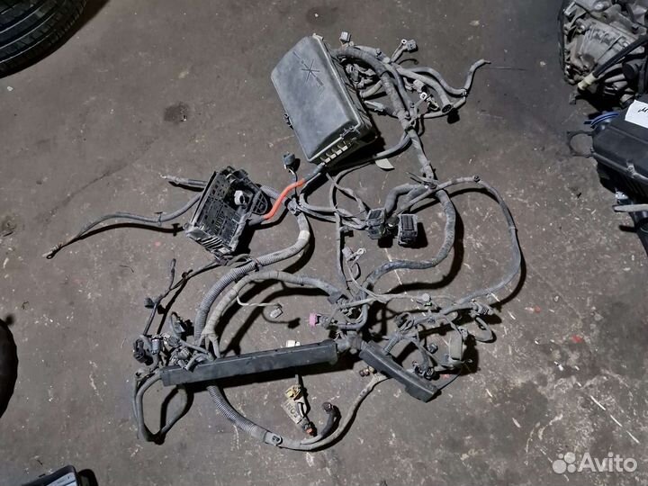 Подкапотная проводка в сборе шевроле круз 1.6 АКПП